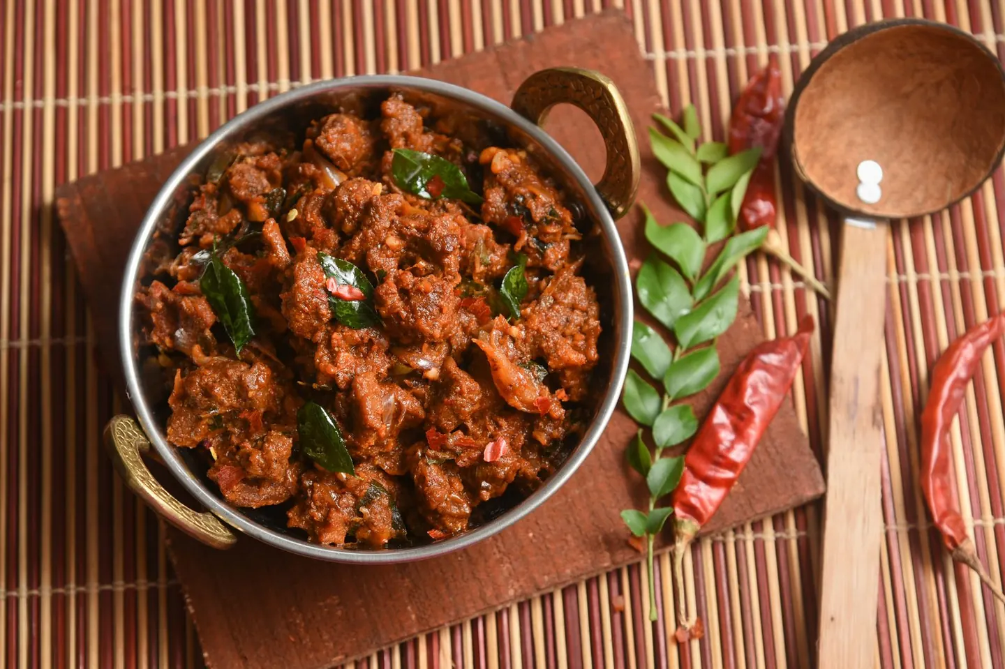 Slow-cooked mutton curry